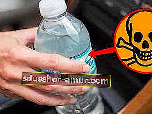 Plastična steklenica je lahko nevarna za zdravje