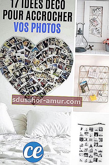 17 izvrsnih ideja za vješanje fotografija kod kuće (jednostavno i jeftino).