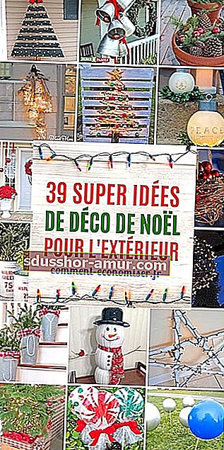 39 odličnih božičnih idej na prostem, ki jih je enostavno in poceni narediti sami