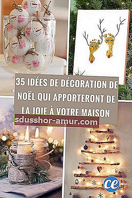 35 idej za božično dekoracijo, ki jih lahko enostavno naredite