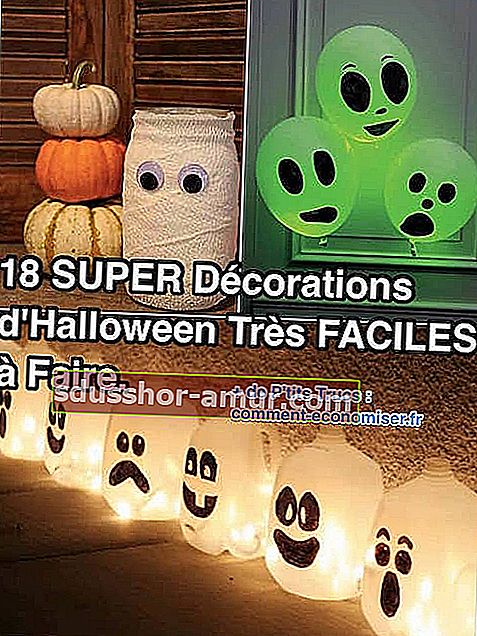 лесни идеи за декорация на Хелоуин