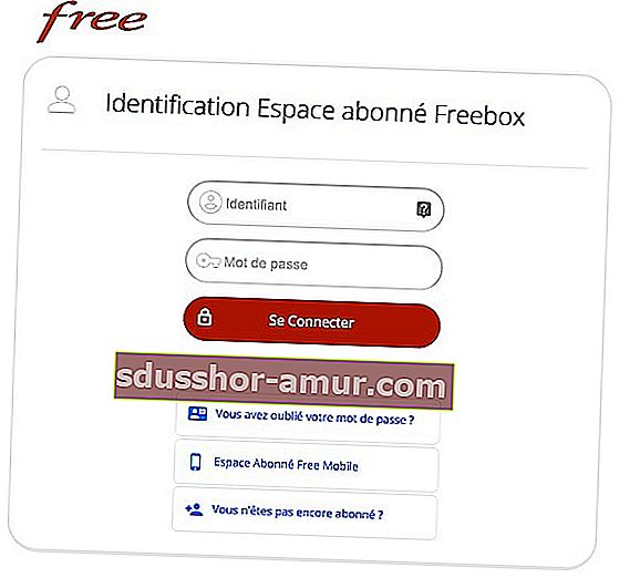 Как изменить пароль и имя вашего Freebox? 