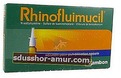 Rhinofluimucil je opasan lijek za djecu