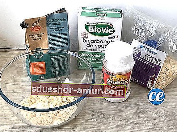 съставки и дозировка за домашно пране на прах с бикарбонат, перкарбонат, марсилски сапун