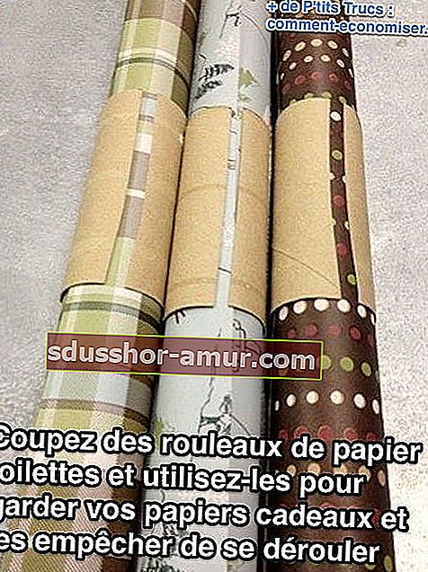 Предотвратете разгъването на опаковки от опаковъчна хартия