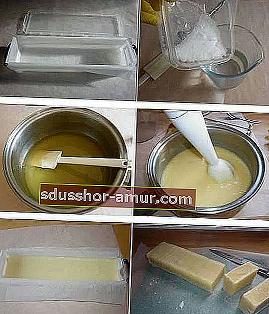 рецепта за приготвяне на сапун от кастилия у дома