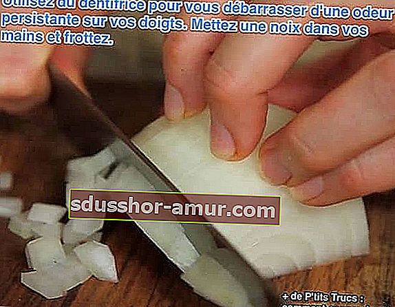 uklonite trajne neugodne mirise na prstima i rukama zubnom pastom