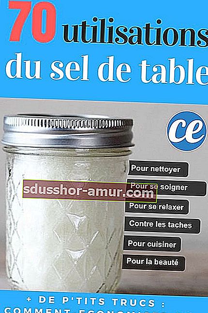 70 namjena i savjeta s kuhinjskom soli