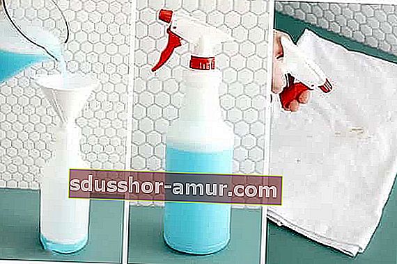rețetă pentru prepararea petelor de casă într-o sticlă cu spray