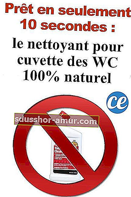 100% prirodni recept za čišćenje WC školjke
