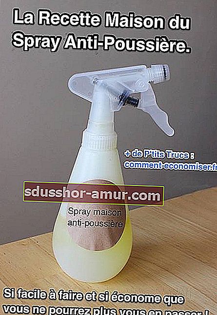 Рецепта за домашен продукт против прах