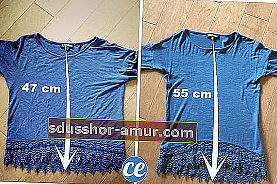 как да увеличите тениска, която се е свила