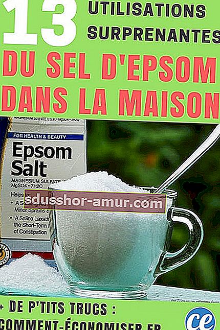 как да използвам epsom сол у дома и за благополучие