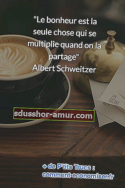 цитат от Алберт Швейцер за споделяне на щастието