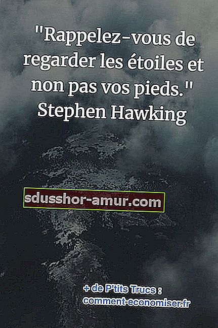Stephen Hawking citat o zvijezdama