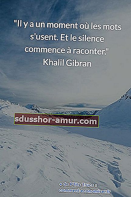 цитат от Халил Гибран за добродетелите на мълчанието