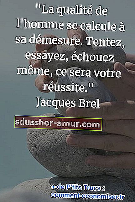 citat Jacquesa Brela o uspjehu