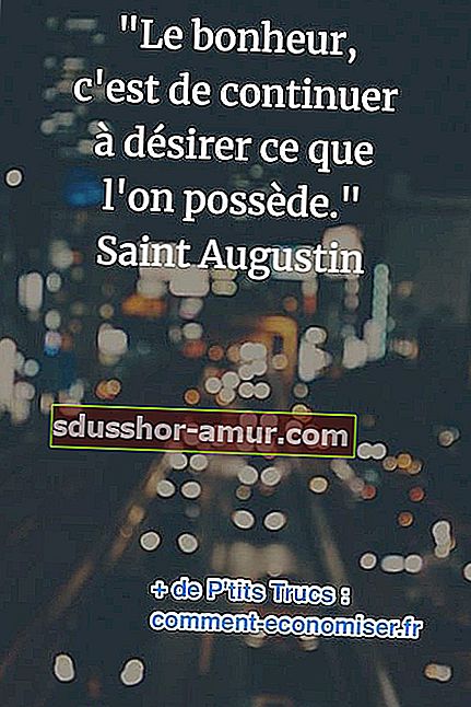 Цитат на Свети Августин за щастието