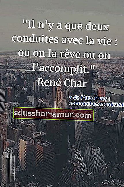 citat Renéa Char-a o životu