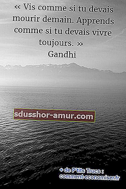 Gandhi životni citat