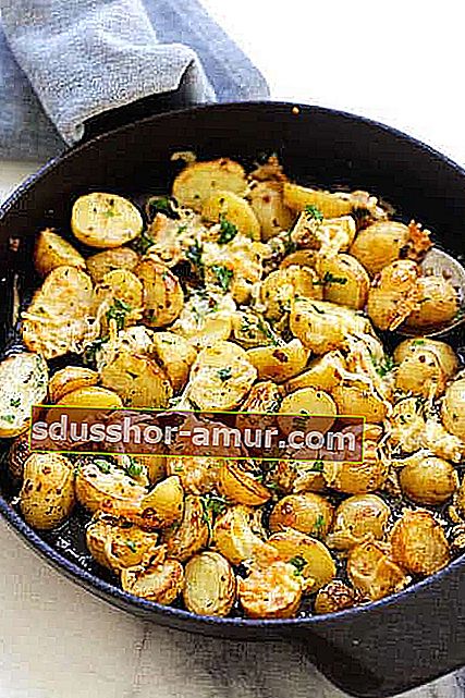 рецепта за печени картофи с италиански подправки