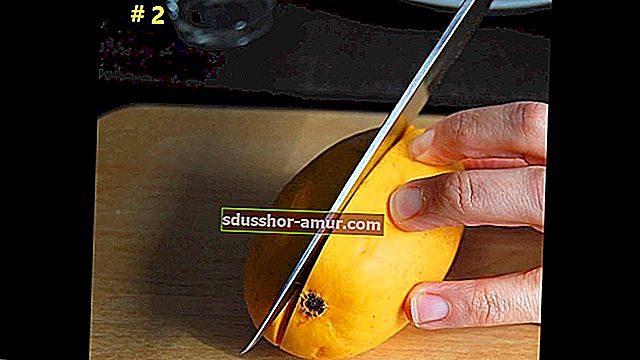 Как очистить манго без липких пальцев.