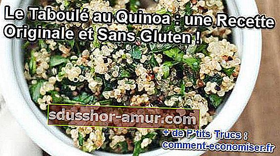 Ľahký recept na bezlepkovú quinoa tabbouleh