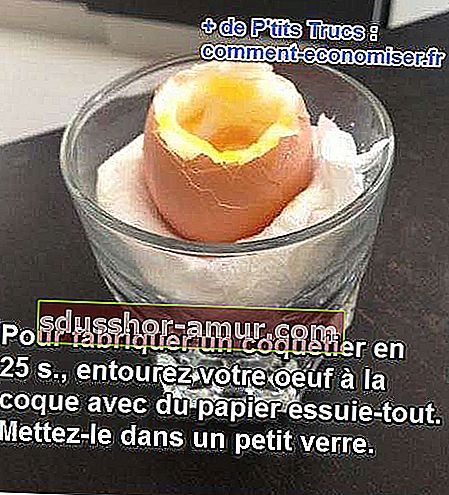preparați ușor și rapid cupa de ou de casă