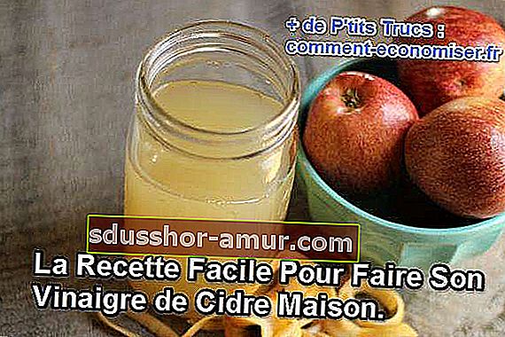 preprost recept za pripravo domačega jabolčnega kisa