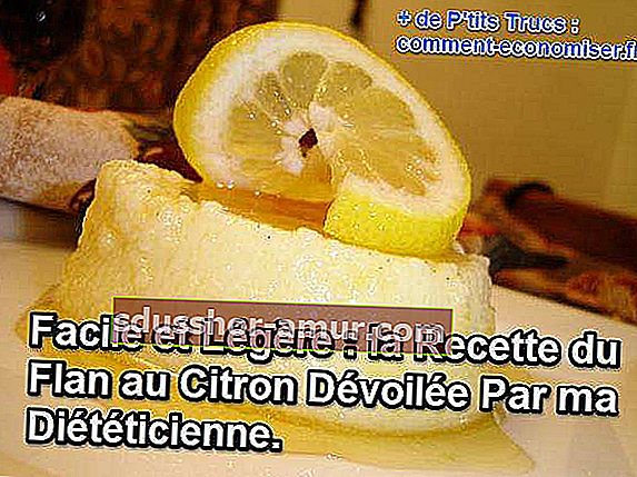 Простий і корисний рецепт легкого лимонного флангу