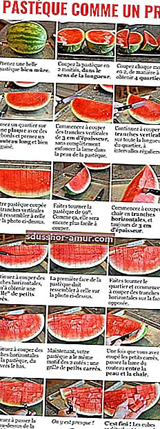 Jednostavan vodič za jednostavno rezanje lubenice u kocku