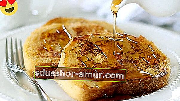 Вкусната рецепта за френски тост с мед (устойчив на глупаци и икономичен)
