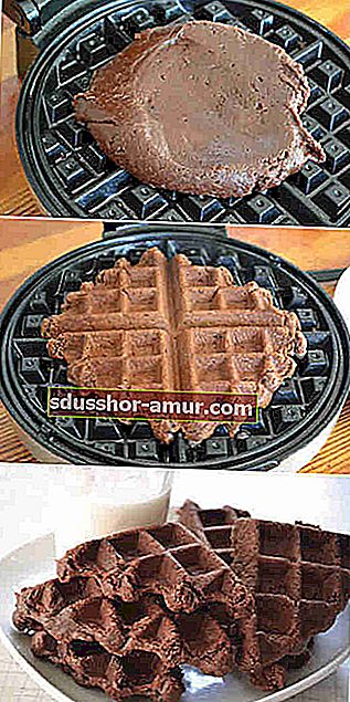 Kekleri seviyorsanız, waffle makinenizle yapmayı deneyin.