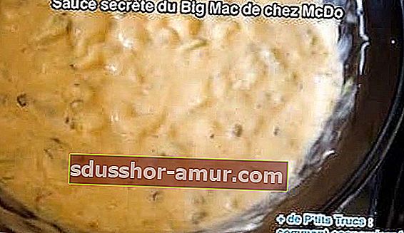 Вот ингредиенты секретного соуса MacDo's Big Mac!