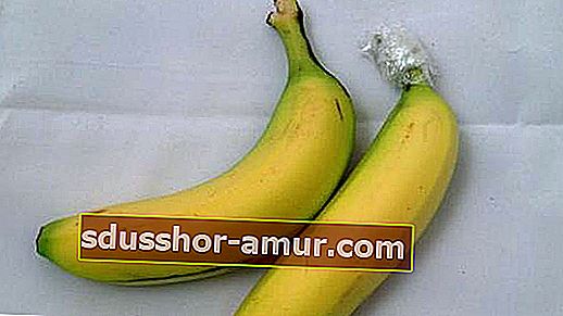 ločite banane, da jih obdržite