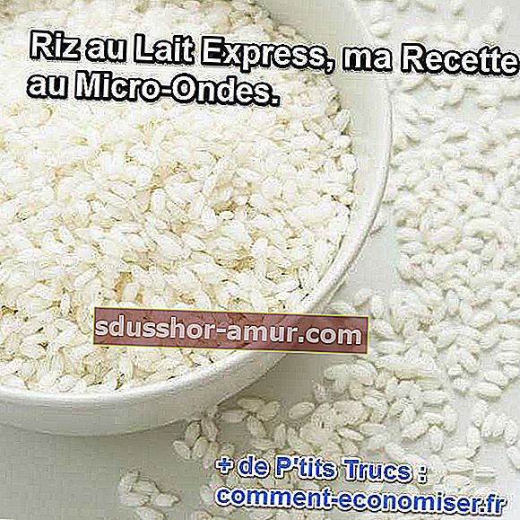 recept za ekspresni rižev puding