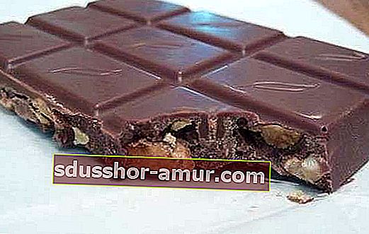 Шоколадово блокче може да се яде 2 години след изтичане срока на годност