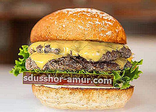 Domaći burger bez otrovnih proizvoda