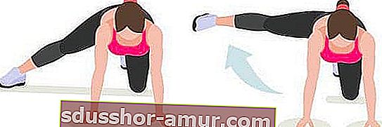 Направете упражнението за повдигане на страничните крака, за да тонизирате и отслабите краката.