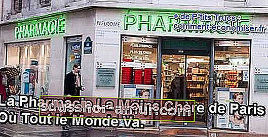 Ситифарама, самая экономичная аптека в Париже.