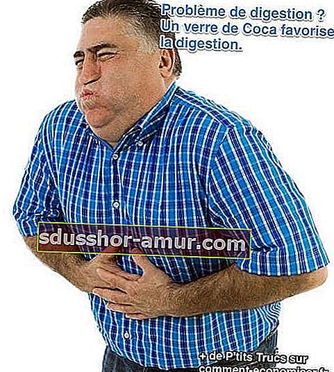 боль в желудке кока-кола облегчает пищеварение