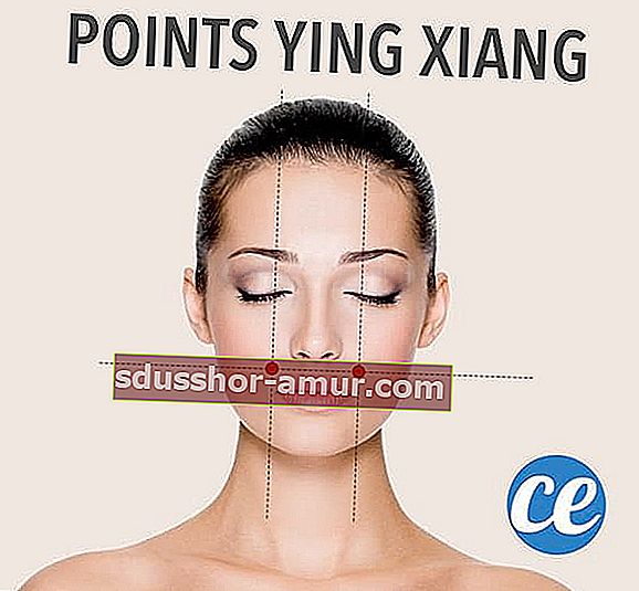 Ying Xiang akupresura proti glavobolu brez uporabe aspirina ali paracetamola.
