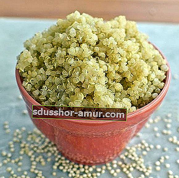 zdroj rastlinných bielkovín quinoa