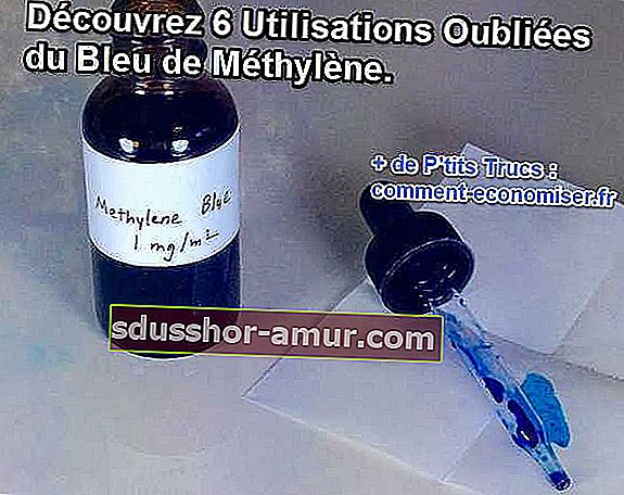 metilen modra 6 uporablja za zdravje ali akvarij