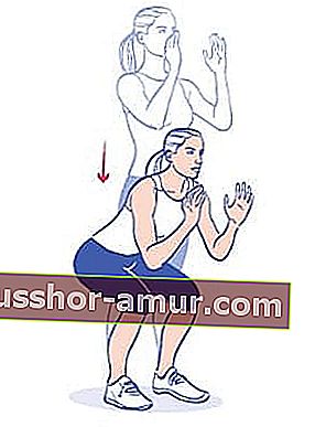 описание на упражнението за клек