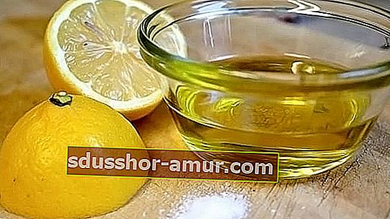 массаж с оливковым маслом и лимоном после душа помогает бороться с целлюлитом