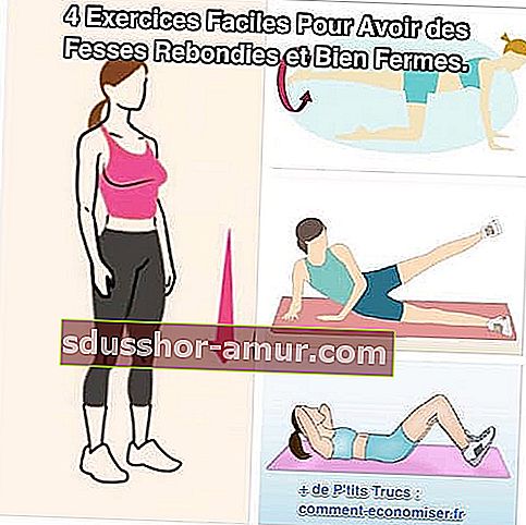 4 seta jednostavnih vježbi za izgradnju trbušnih mišića i gluteusa