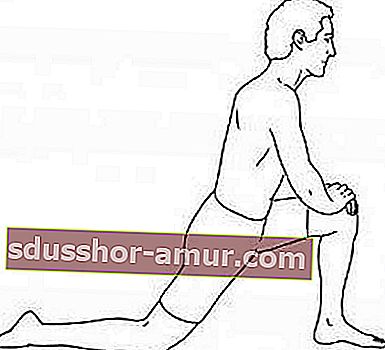 Розтягніть стегна, щоб полегшити біль у попереку