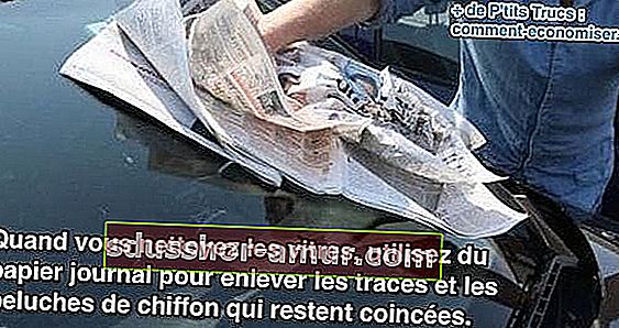 Očistite prozore automobila novinama za besprijekoran rezultat