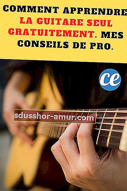 Osoba koja svira gitaru: Kako besplatno naučiti gitaru.  Moji profesionalni savjeti.